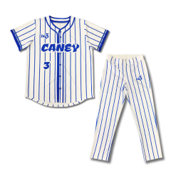 High Quality Embroidery Sublimated Baseball Jersey & Pants