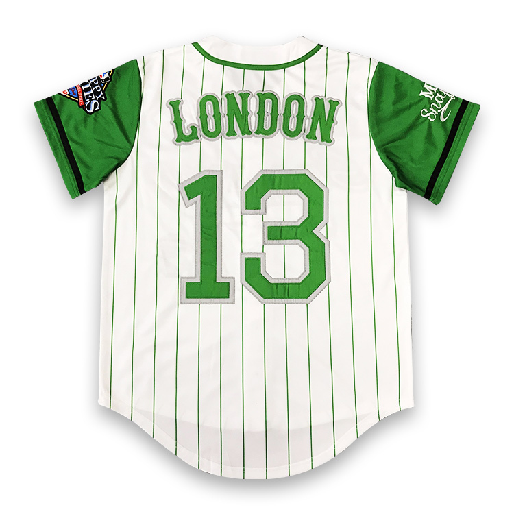 Custom Embroidery Pinstripe Baseball Jerseys