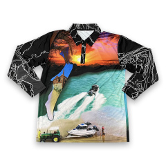 Custom Fishing Jersey Long Sleeve