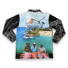 Custom Sublimated Sleeve Fishing Shirt Fishing Wear