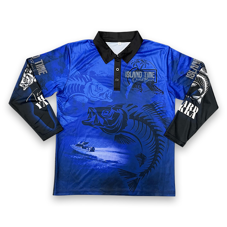 Custom Fishing Jersey Long Sleeve