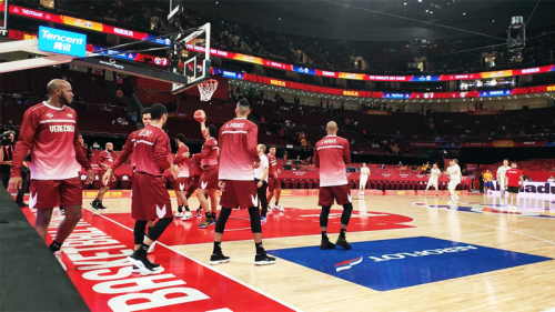 The Men's Basketball Uniforms In FIBA World Cup Game