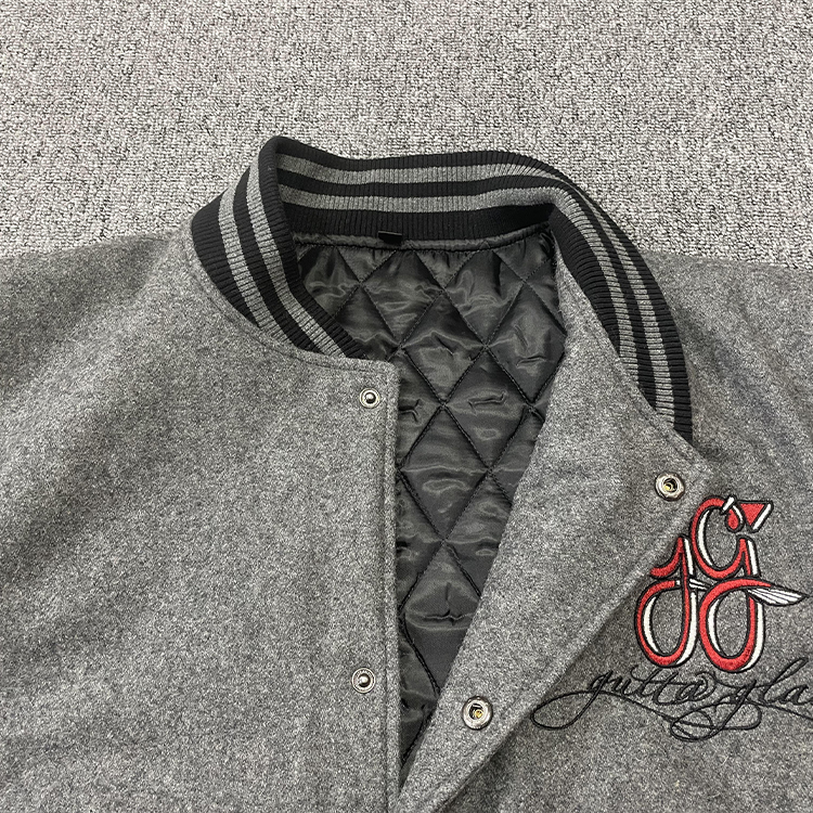 Towel Embroidery Baseball Jacket Custom