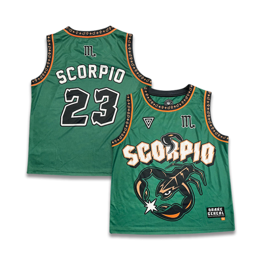 Custom Sublimated Streetwear Basketball Shirts Uniform Retro Basketball Jersey