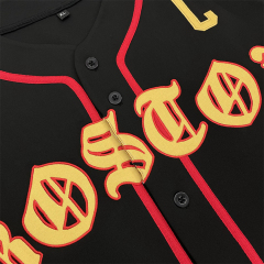 Custom Baseball Jersey Embroidery