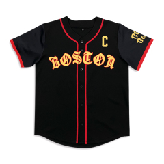 Custom Baseball Jersey Embroidery