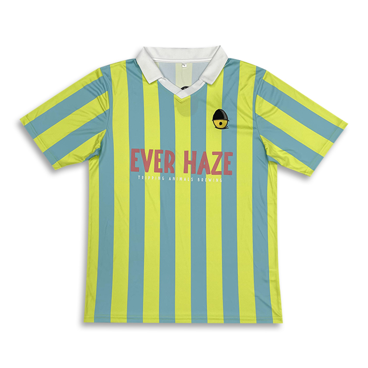 Customize Your Sublimated Retro Soccer Jersey With Embroidery Logo