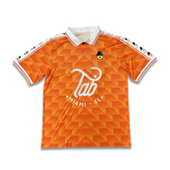 Sublimated Retro Football Jersey With Patch Embroidery Logo