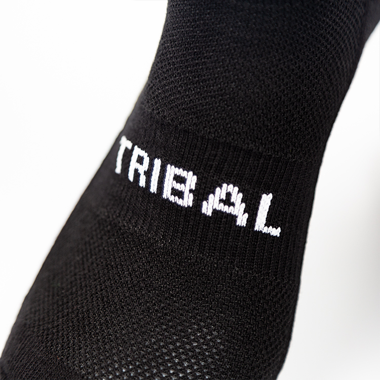 Custom Black and Rde Sports Socks Basketball Socks