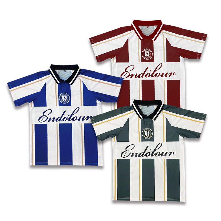 Classic Retro Football Jersey Sublimated & Embroidery Soccer Shirts