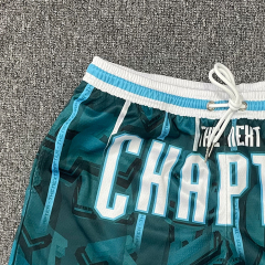 Sublimation basketball shorts with embroidery logo