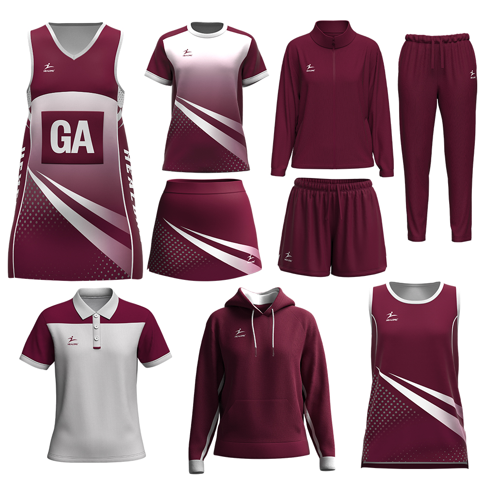 Custom Sublimated Netball Dresses Custom Sublimated Netball Dresses