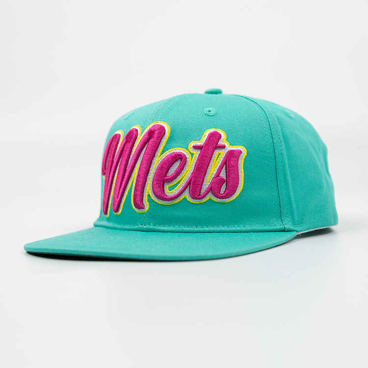 Customized Your Team Caps - Flat Brim Hats Baseball Cap