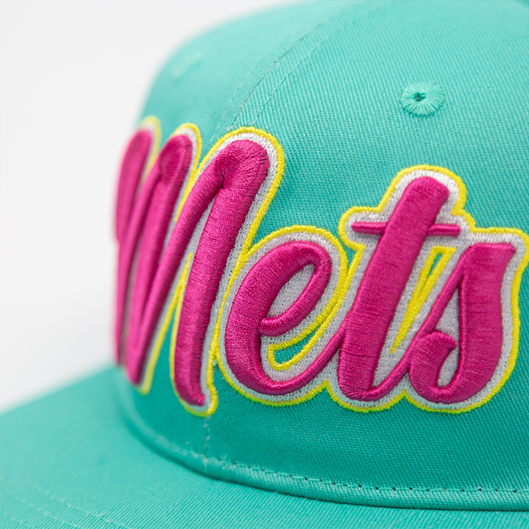 Customized Your Team Caps - Flat Brim Hats Baseball Cap