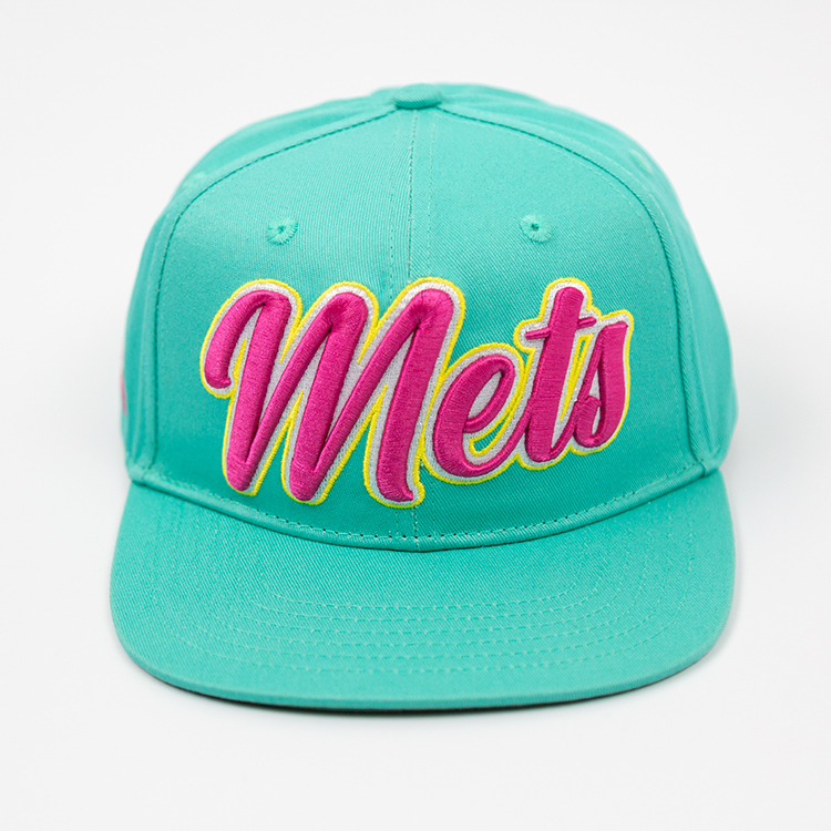 Customized Your Team Caps - Flat Brim Hats Baseball Cap