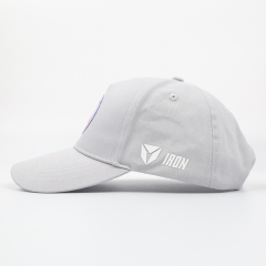 Sports Caps Black Baseball Caps With Badge Embroidery Logo