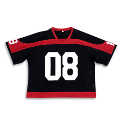 Custom Mesh Sublimated Boxy Cropped Football Shirts