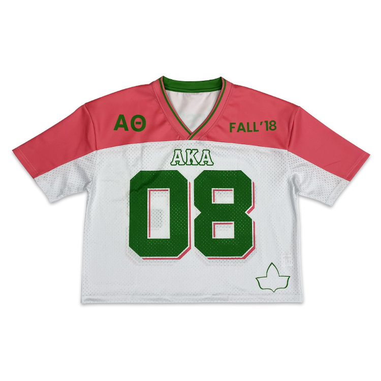 Custom Sublimated Boxy Cropped Football Jersey