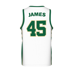 Men's Reversible Basketball Jersey Team Uniform