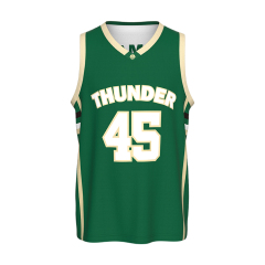 Men's Reversible Basketball Jersey Team Uniform