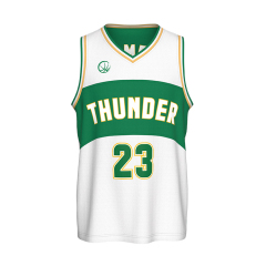 Sublimated Reversible Basketball Jersey Team Uniform