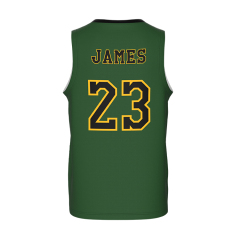 Sublimated Green And White Reversible Team Uniform
