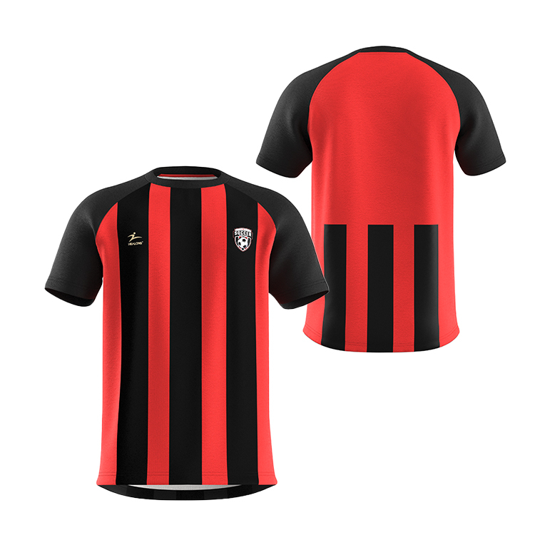 Customize Your Red Style Football Team Kits