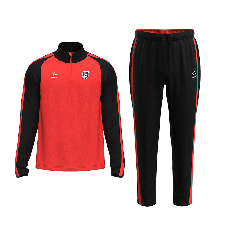 Customize Your Red Style Football Team Kits