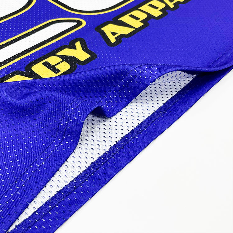 Mesh Sublimated American Football Shirts Boxy Oversized Jersey