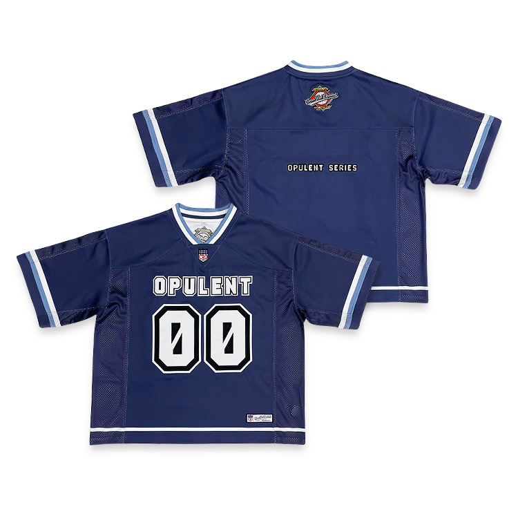 Custom Mesh Sublimated American Football Shirts With Embroidery