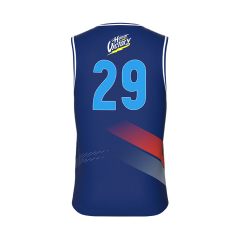 Full Sublimated Reversible Royal Blue&Blue Afl Jersey