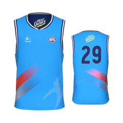 Full Sublimated Reversible Royal Blue&Blue Afl Jersey