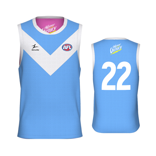 Sublimated Reversible Practice AFL Football Jersey