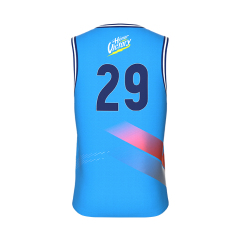 Full Sublimated Reversible Royal Blue&Blue Afl Jersey