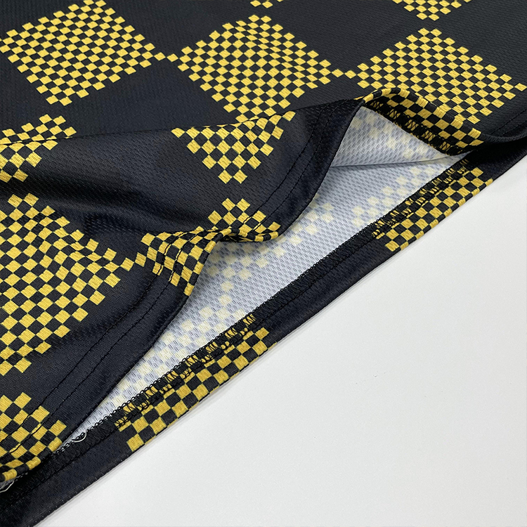 Casual Style Retro Classic Checkered Football Jersey Embroidery Soccer Shirts