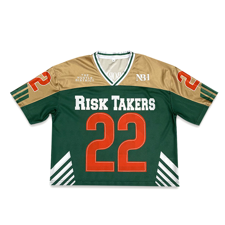 Sublimated Football Shirts Boxy Oversized Jersey