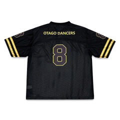 Black Sublimated American Football Shirts