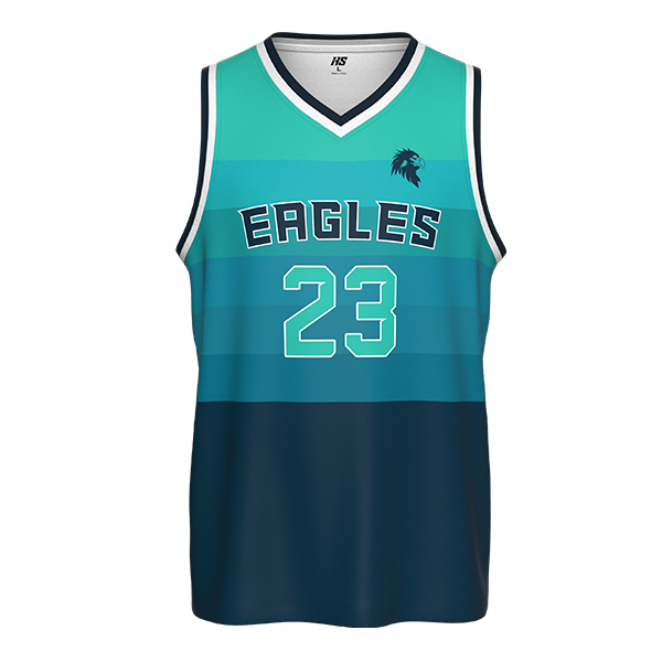 Custom Sublimated Basketball Uniform Set