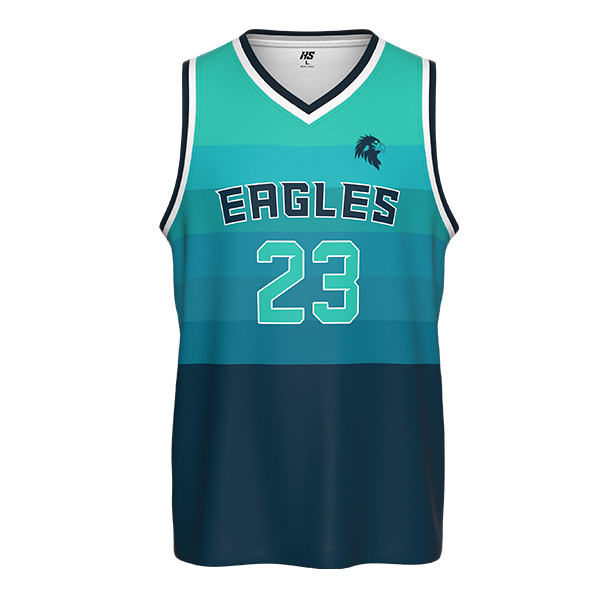 Custom Sublimated Basketball Uniform Set