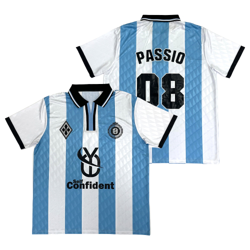 Vintage Sublimation Football Polo Shirts