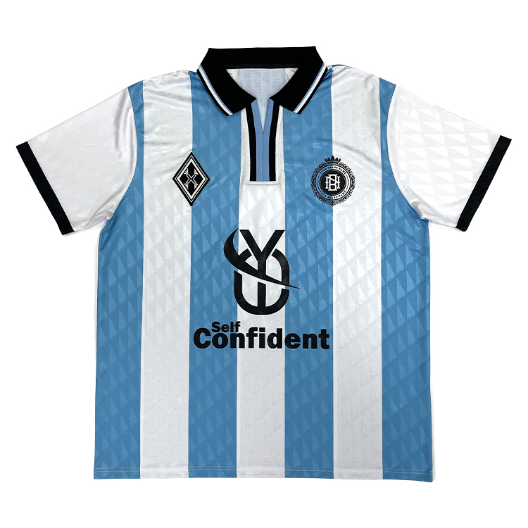 Vintage Sublimation Football Polo Shirts