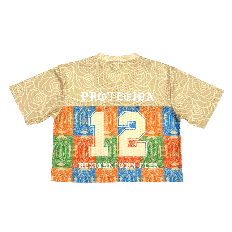 Mesh Oversized Sublimation Football Jersey