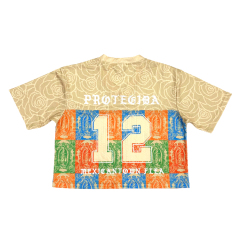 Mesh Oversized Sublimation Football Jersey