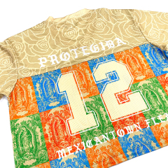 Mesh Oversized Sublimation Football Jersey