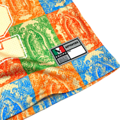 Mesh Oversized Sublimation Football Jersey