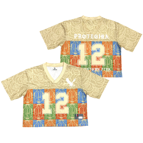 Mesh Oversized Sublimation Football Jersey