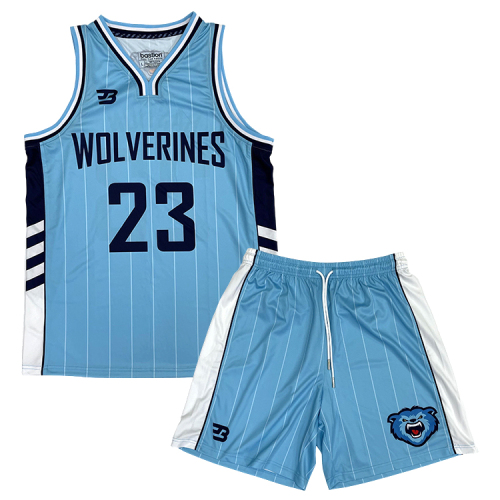 Team Basketball Uniform Sublimation Design Basketball Jersey Set
