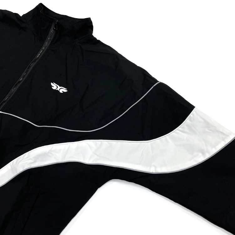 Oversized Sports Tracksuit Patchwork Jacket And Pants Set