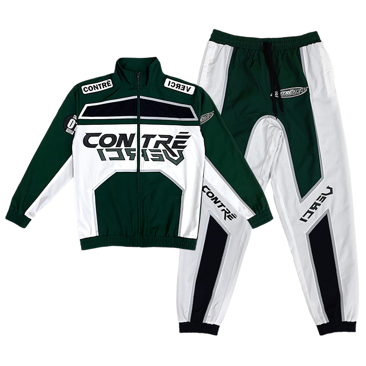 Fashion Sports Jackets Suit High Quality Streetwear Tracksuit