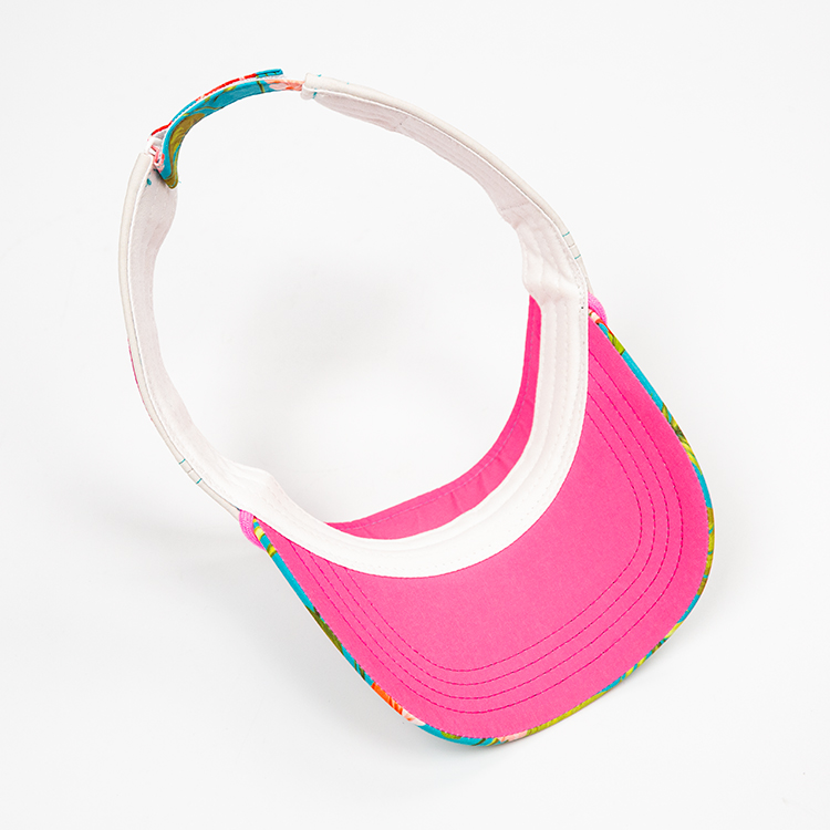 Visor Cap 3D Embroidery Logo Sports Sun Hat